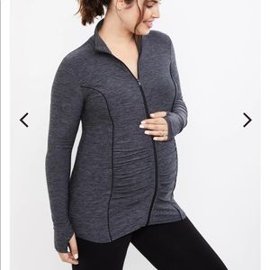 Motherhood Maternity Performance Zip Front Jacket